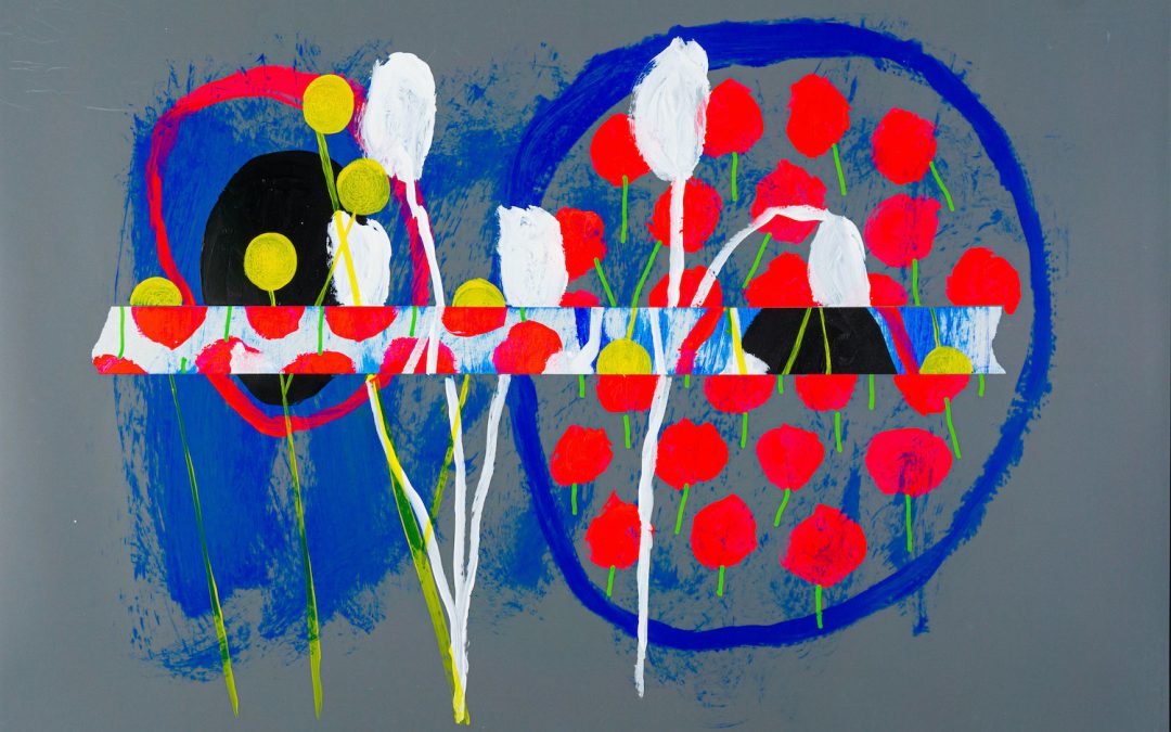 champ de fleurs